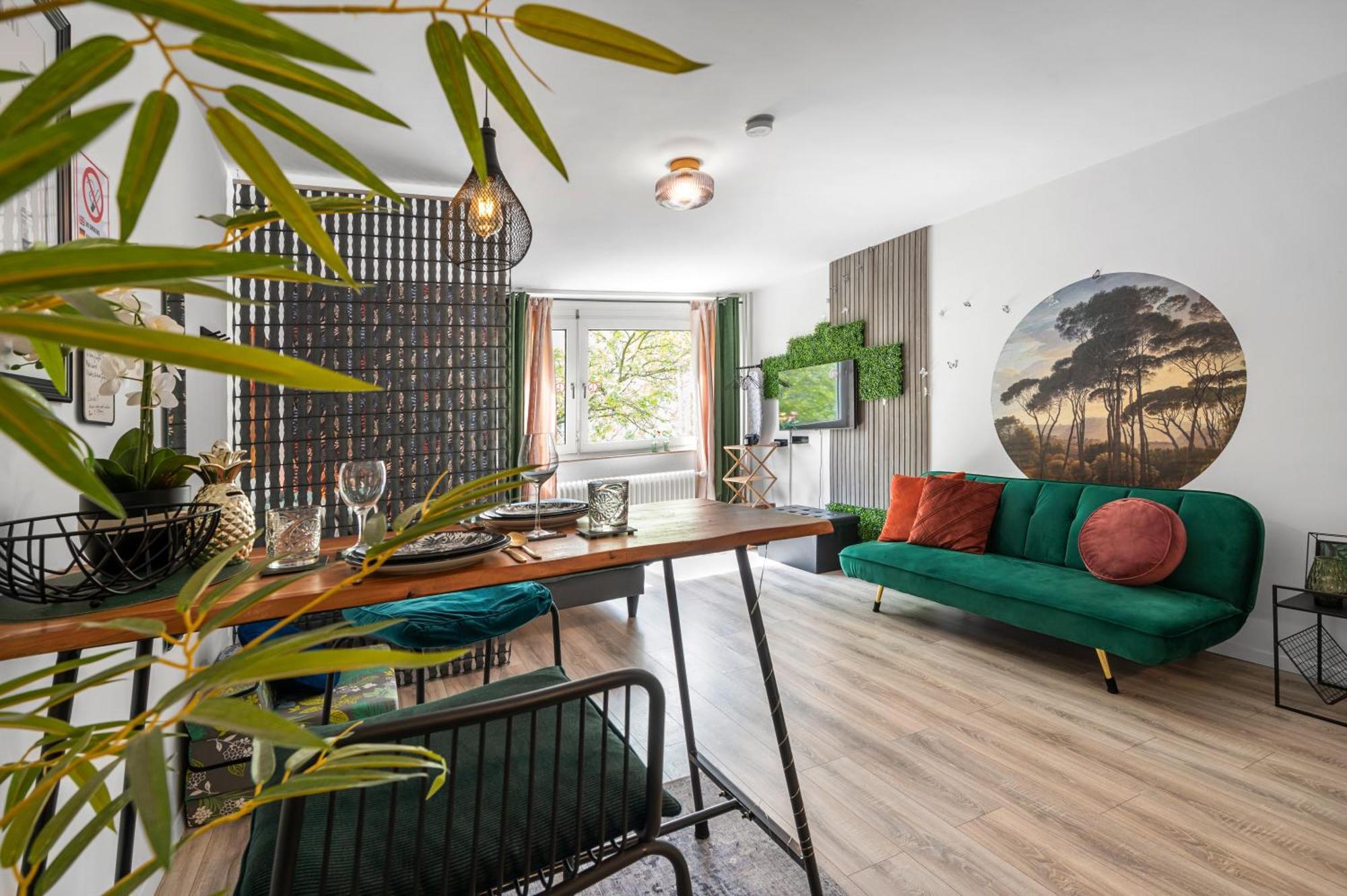 Urban Jungle Studio Apartment 奥芬巴赫 外观 照片