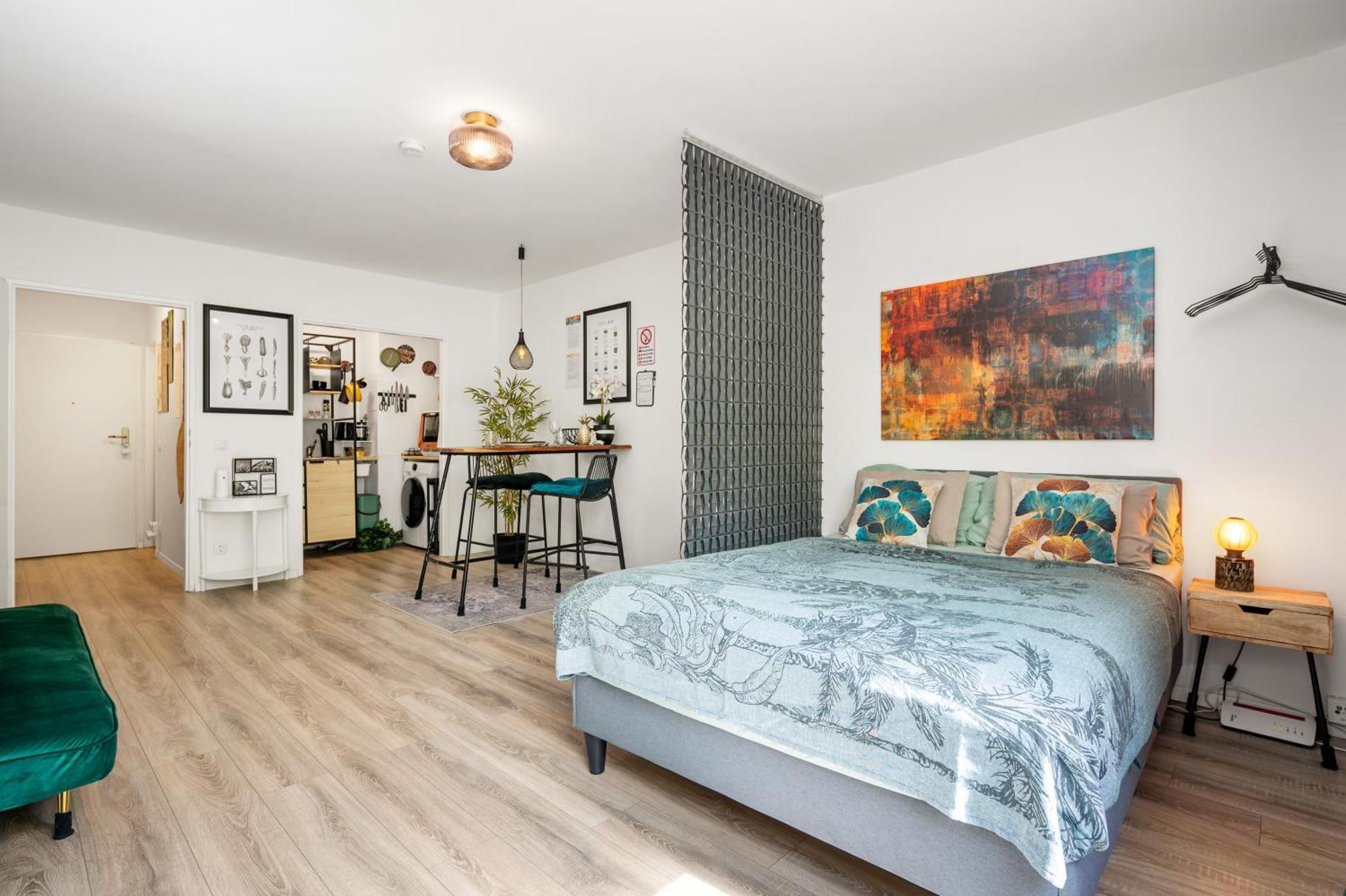 Urban Jungle Studio Apartment 奥芬巴赫 外观 照片