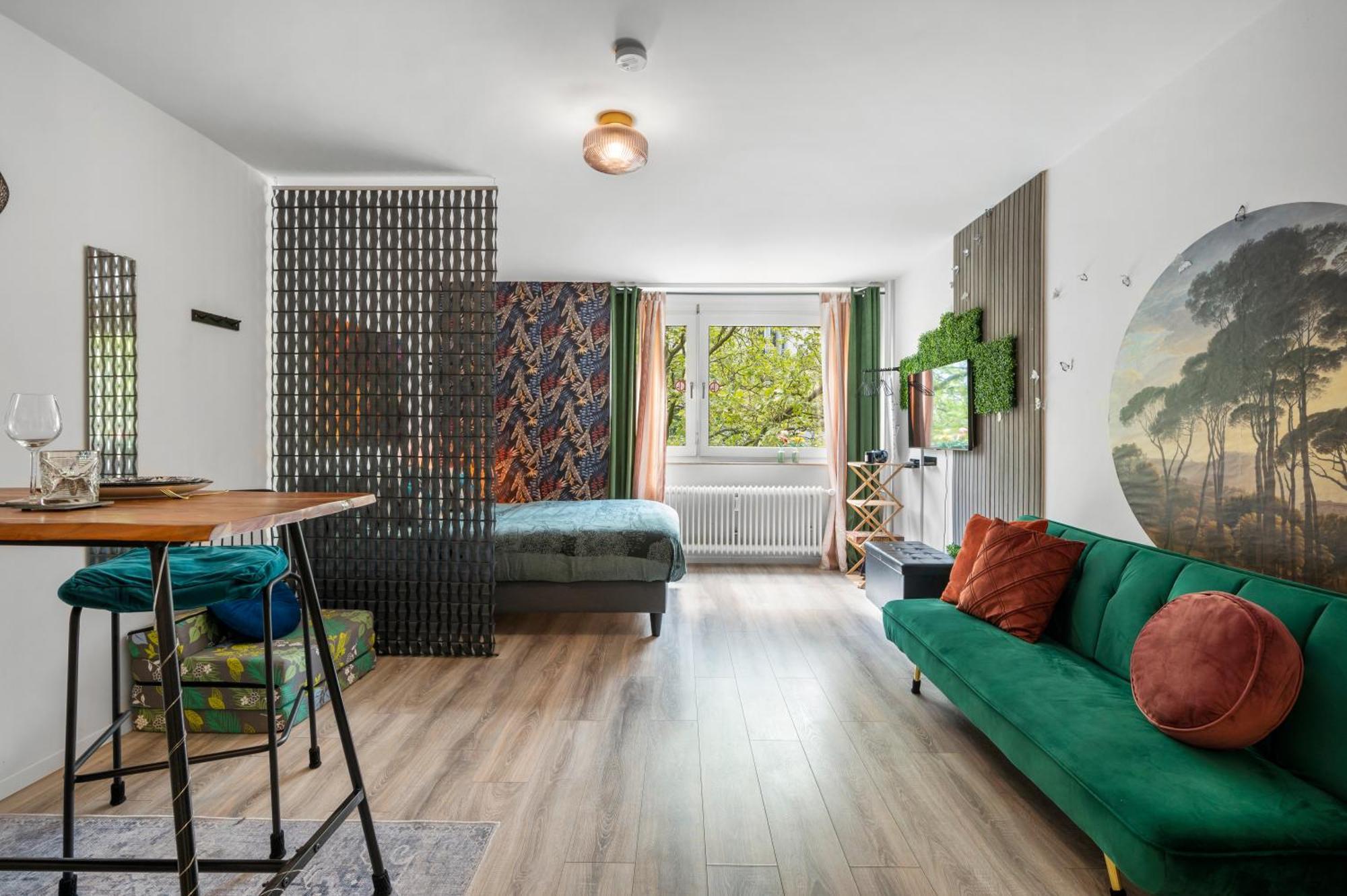 Urban Jungle Studio Apartment 奥芬巴赫 外观 照片