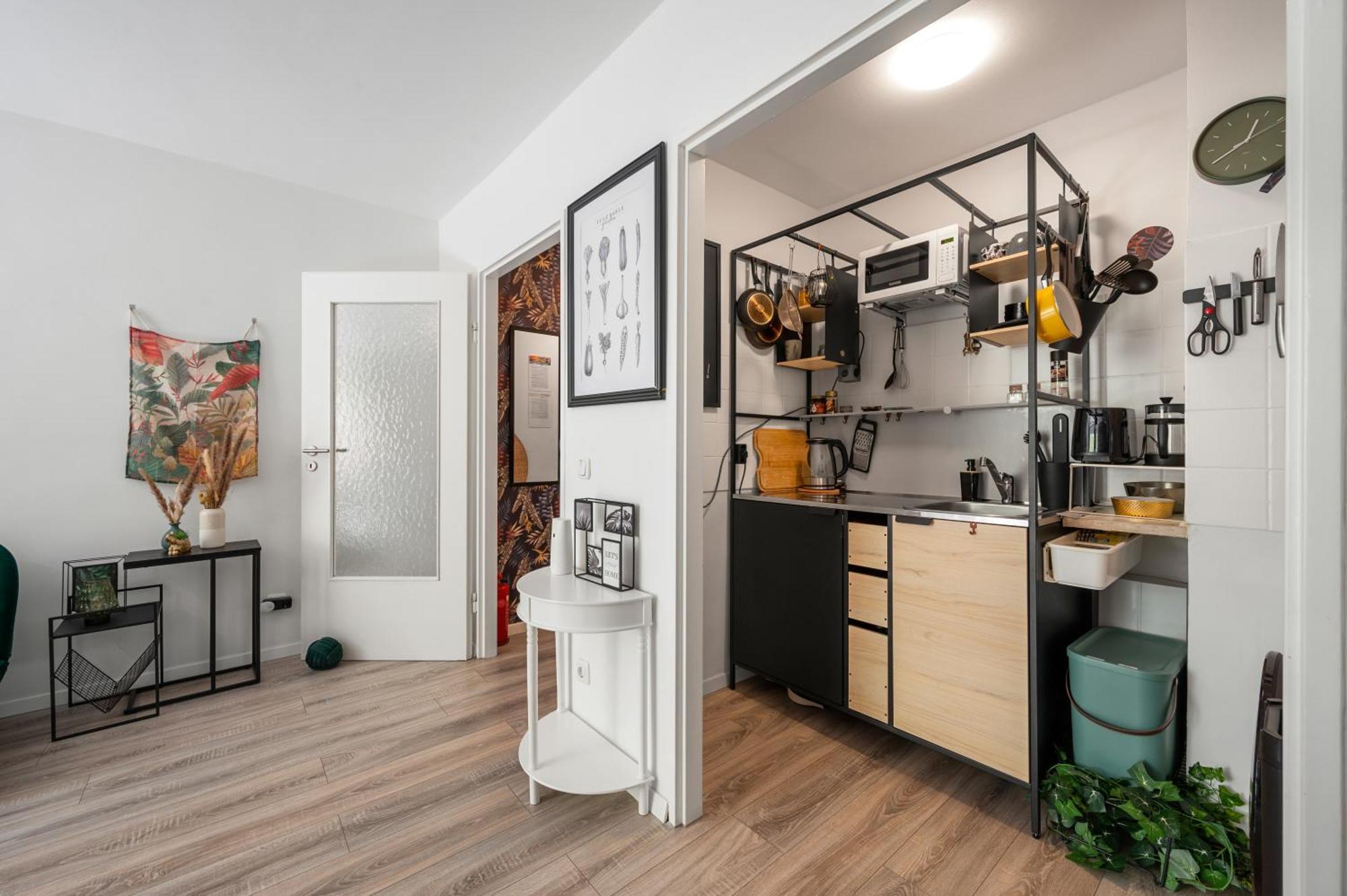 Urban Jungle Studio Apartment 奥芬巴赫 外观 照片